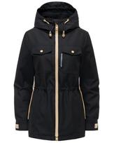 MARIKOO Demisezoninė parka 'Sohaa 16' glaisto spalva / juoda