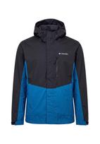 COLUMBIA Laisvalaikio striukė 'Pouring Adventure' mėlyna / juoda / balta