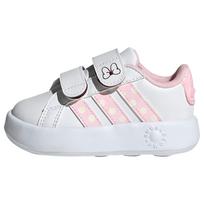 ADIDAS SPORTSWEAR Sportiniai batai 'GRAND COURT MINNIE CF I' šampano / rožių spalva / balta