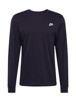 Nike Sportswear Marškinėliai 'Club' juoda / balta