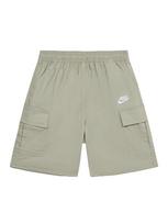 Nike Sportswear Kelnės 'CLUB' rusvai žalia / balta