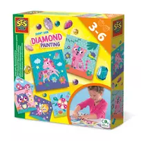 Deimantinės mozaikos rinkinys SES Creative Giant Gems Diamond Painting 14027