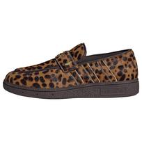 ADIDAS ORIGINALS Loaferai 'Handball Spezial' kupranugario / šokolado spalva / juoda