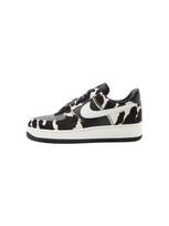 Nike Sportswear Sportbačiai be auliuko 'AIR FORCE 1 '07'' juoda / balta