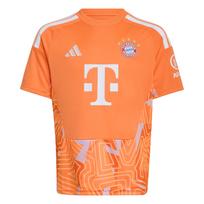 ADIDAS PERFORMANCE Sportiniai marškinėliai 'FC Bayern München 26/27' šviesiai pilka / oranžinė / šviesiai oranžinė / balta