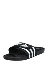 ADIDAS SPORTSWEAR Šlepetės 'Adissage' juoda / balta