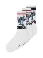 NAME IT Kojinės 'NKFADIS STITCH' tamsiai mėlyna / rožių spalva / juoda / balta