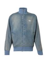 ADIDAS ORIGINALS Demisezoninė striukė 'Firebird Adicolor' tamsiai (džinso) mėlyna