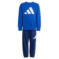 ADIDAS SPORTSWEAR Treniruočių kostiumas 'Essentials' mėlyna / tamsiai mėlyna / balta