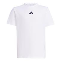 ADIDAS SPORTSWEAR Sportiniai marškinėliai tamsiai mėlyna / balta