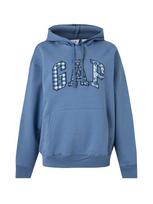 GAP Megztinis be užsegimo 'HERITAGE' mėlyna / mėlyna dūmų spalva / tamsiai mėlyna / balta