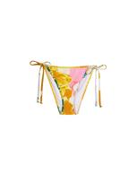 Desigual Bikinio kelnaitės kremo / geltona / oranžinė / rožių spalva