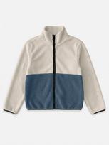 VERO MODA Demisezoninė striukė 'VMJOSEFIN' smėlio spalva / mėlyna / rožių spalva