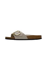 BIRKENSTOCK Šlepetės 'Madrid' nebalintos drobės spalva