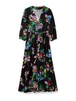 Desigual Suknelė 'Poppy M. Christian Lacroix' dangaus žydra / žalia / purpurinė / juoda