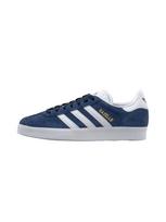 ADIDAS ORIGINALS Sportbačiai be auliuko 'Gazelle' tamsiai mėlyna jūros spalva / auksas / balta