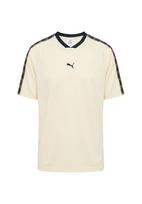 PUMA Marškinėliai 'CLASS' pastelinė geltona / juoda