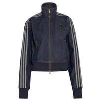 ADIDAS ORIGINALS Demisezoninė striukė 'Firebird' tamsiai mėlyna / pilka