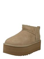 UGG Auliniai batai 'Classic Ultra Mini' smėlio