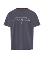 Funky Buddha Marškinėliai smėlio spalva / tamsiai pilka