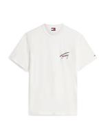 Tommy Jeans Marškinėliai geltona / rožių spalva / juoda / balkšva