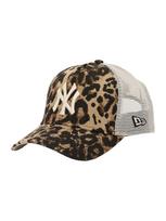 NEW ERA Kepurė '9Forty New York Yankees' ruda / kapučino spalva / rausvai pilka / juoda