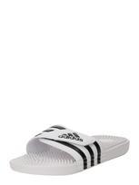 ADIDAS SPORTSWEAR Šlepetės 'Adissage' juoda / balta