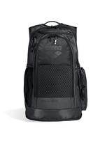 ARENA Sportinė kuprinė 'ALL SET BACKPACK 45L' grafito / juoda