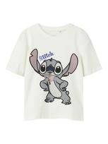 NAME IT Marškinėliai 'NKFAkun Stitch' pilka / alyvinė spalva / juoda / balkšva
