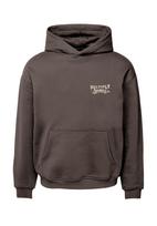 Multiply Apparel Megztinis be užsegimo 'Scholar' šokolado spalva / šviesiai pilka / juoda
