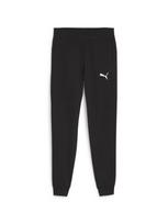 PUMA Sportinės kelnės 'TeamGoal' juoda / balta