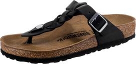 BIRKENSTOCK Šlepetės per pirštą 'Gizeh' juoda