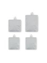 Kapten & Son Tualeto reikmenų / kosmetikos krepšys 'Packing Cubes Set Small' šviesiai pilka / juoda