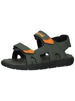 TIMBERLAND Atviri batai 'Perkins' tamsiai žalia / oranžinė