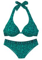 Elbsand Bikinis benzino spalva / smaragdinė spalva