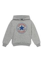 CONVERSE Megztinis be užsegimo mėlyna / margai pilka / raudona