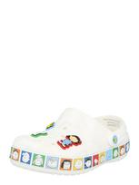 Crocs Atviri batai 'Peanuts Crocband' šviesiai mėlyna / geltona / raudona / balta