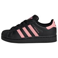 ADIDAS ORIGINALS Sportbačiai 'Superstar II' šviesiai rožinė / juoda