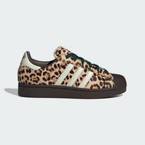 ADIDAS ORIGINALS Sportbačiai be auliuko 'Superstar II' dramblio kaulo / kapučino spalva / tamsiai ruda / tamsiai žalia