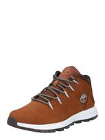 TIMBERLAND Auliniai batai su raišteliais 'Sprint Trekker' ruda