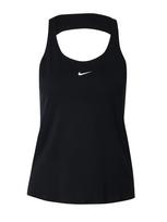 NIKE Sportiniai marškinėliai be rankovių juoda / balta