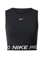 NIKE Sportiniai marškinėliai be rankovių 'NIKE PRO 365' juoda / balta