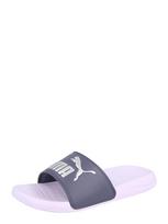 PUMA Šlepetės 'Popcat 20' tamsiai mėlyna / šviesiai violetinė / sidabrinė
