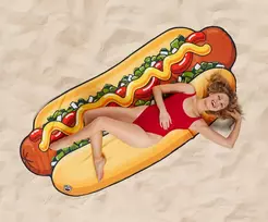 BM Paplūdimio kilimėlis-rankšluostis HOT DOG