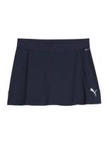 PUMA Sportinio stiliaus sijonas 'TeamGOAL' tamsiai mėlyna / šviesiai pilka / balta