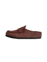 BIRKENSTOCK Šlepetės 'Naples Wrapped' kaštoninė spalva