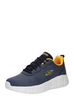 SKECHERS Sportbačiai be auliuko 'BOBS B FLEX - ICY EDGE' tamsiai mėlyna / kario spalva