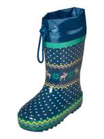 PLAYSHOES Guminiai batai tamsiai mėlyna jūros spalva / mišrios spalvos