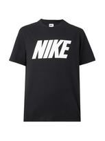 Nike Sportswear Marškinėliai 'Club' juoda / balta