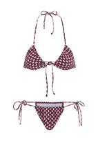LSCN by LASCANA Bikinis kremo / tamsiai mėlyna / vyšninė spalva